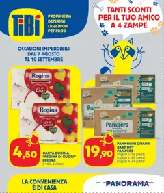 Anteprima del volantino Panorama Tibi catalogo valido a partire dal 07.08.2025