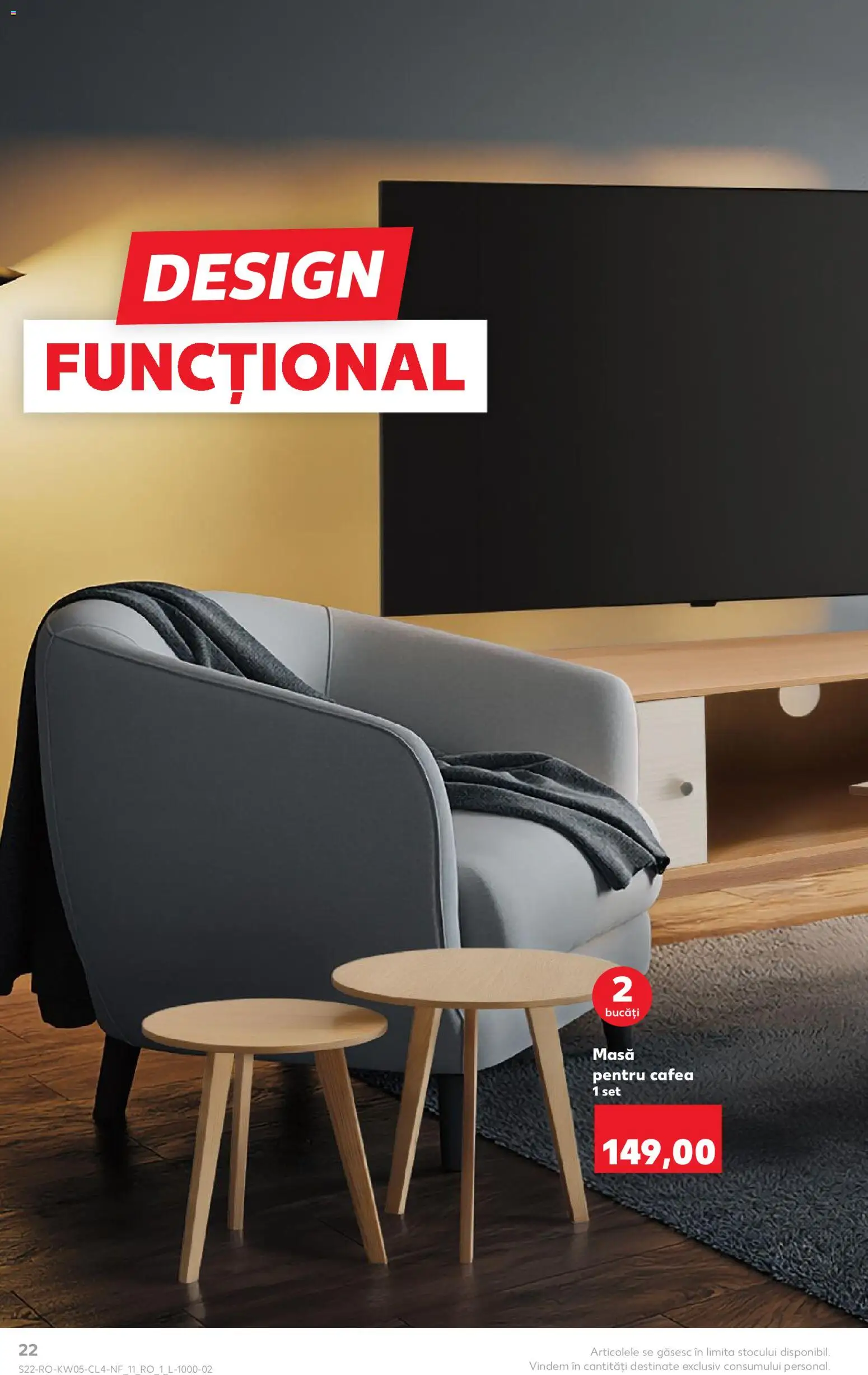 Noul catalog Kaufland – valabil de la 28.01.2026 | Pagină: 22 | Produse: Masă, Cafea