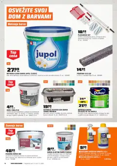 OBI katalog akcije – veljaven od 03.03.2026 | Stran: 14 | Izdelki: Kos, Barva, Beton