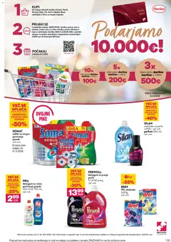 Mercator katalog akcije – veljaven od 05.03.2026 | Stran: 33 | Izdelki: Kos, Parfum, Mehcalec za perilo, Detergent