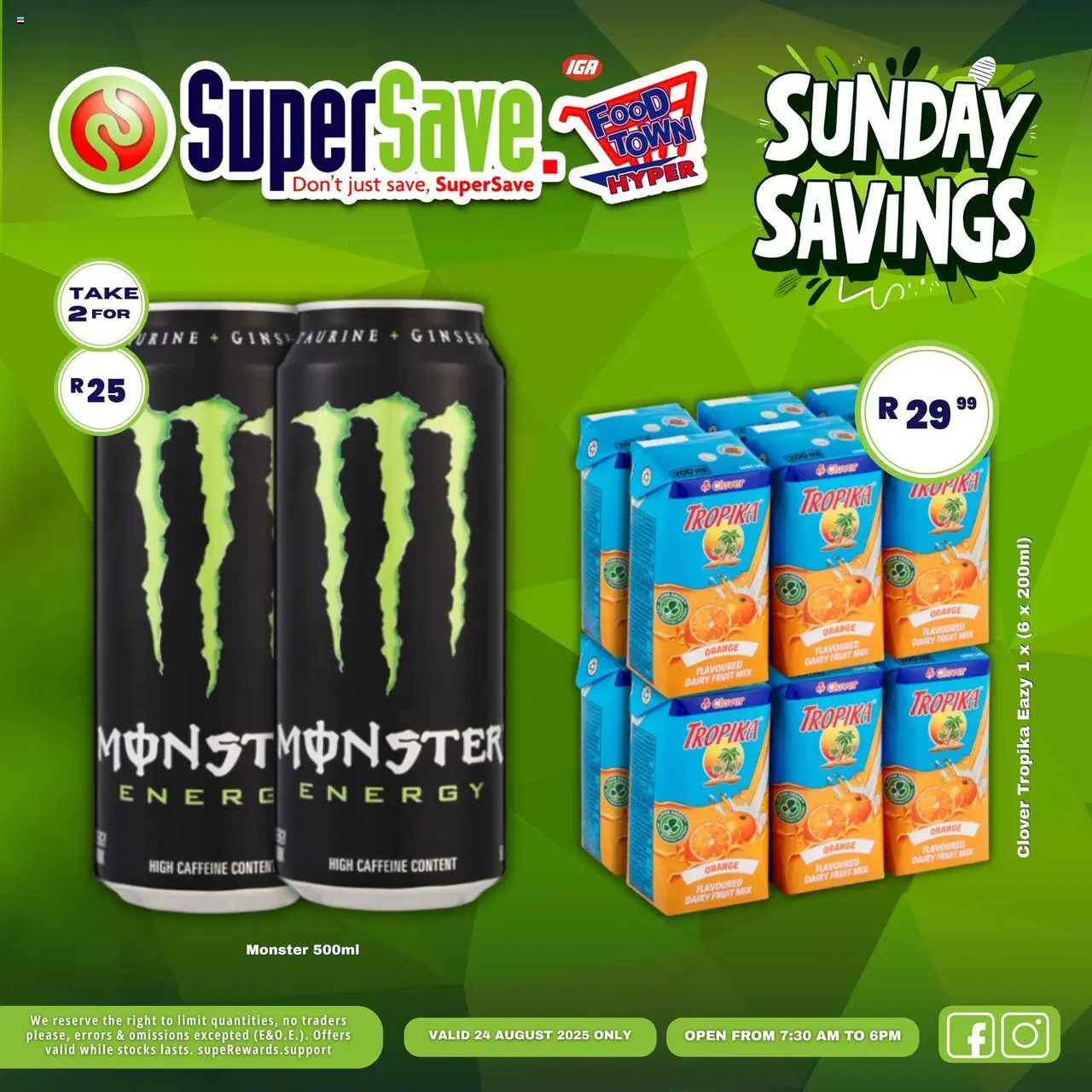 Super Save Sunday Deals │ valid from 24.08.2025 | Page: 9 | Products: Fruit