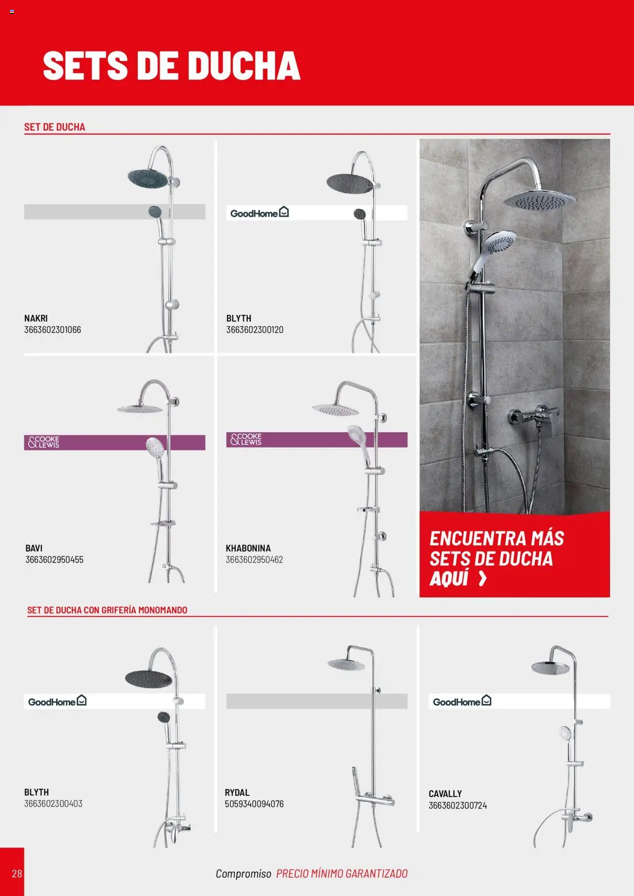 Brico Depôt Baňos │ válido desde el 17.07.2024 | Página: 28 | Productos: Ducha