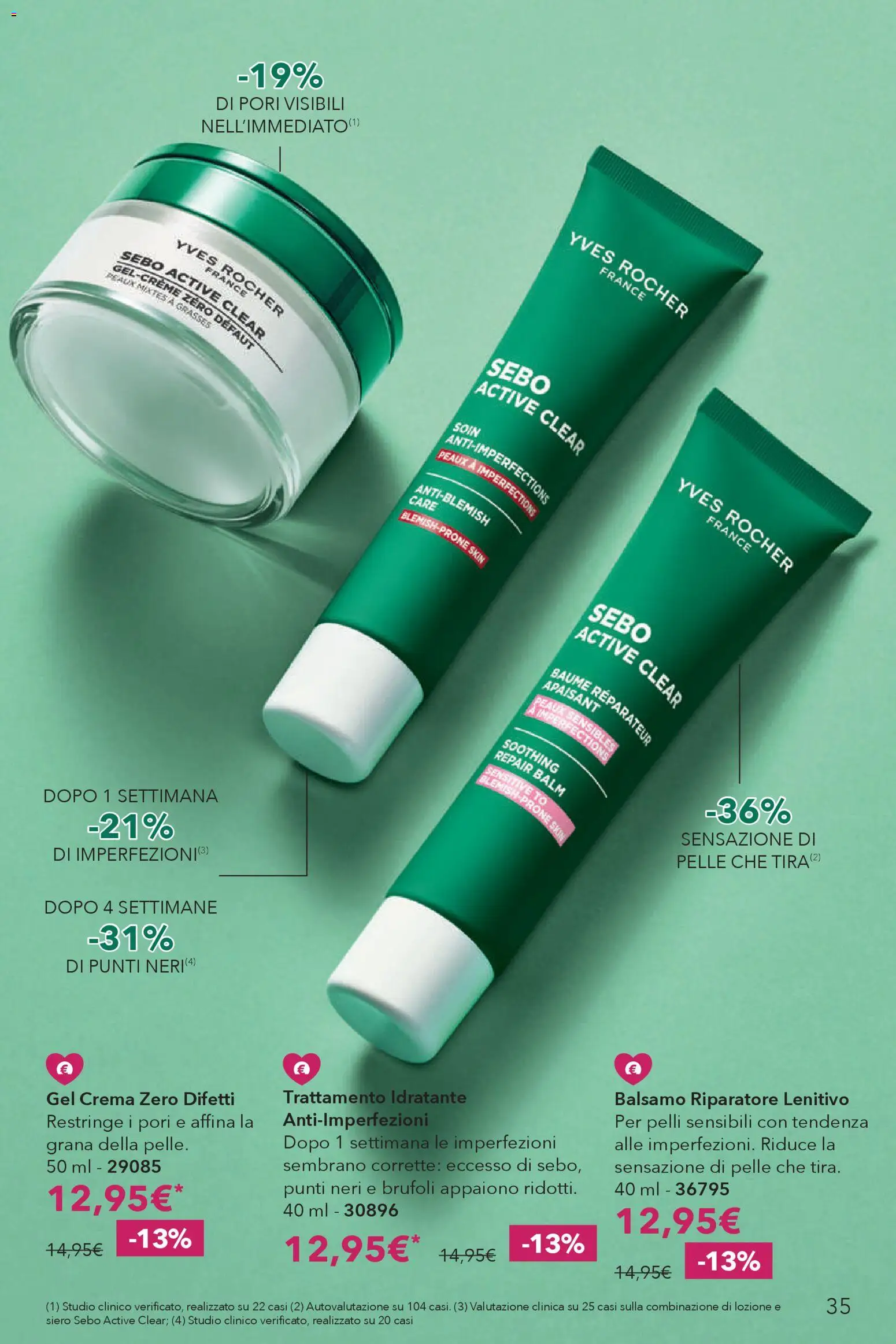 Volantino Yves Rocher del 12.03.2026 | Pagina: 35 | Prodotti: Balsamo, Crema