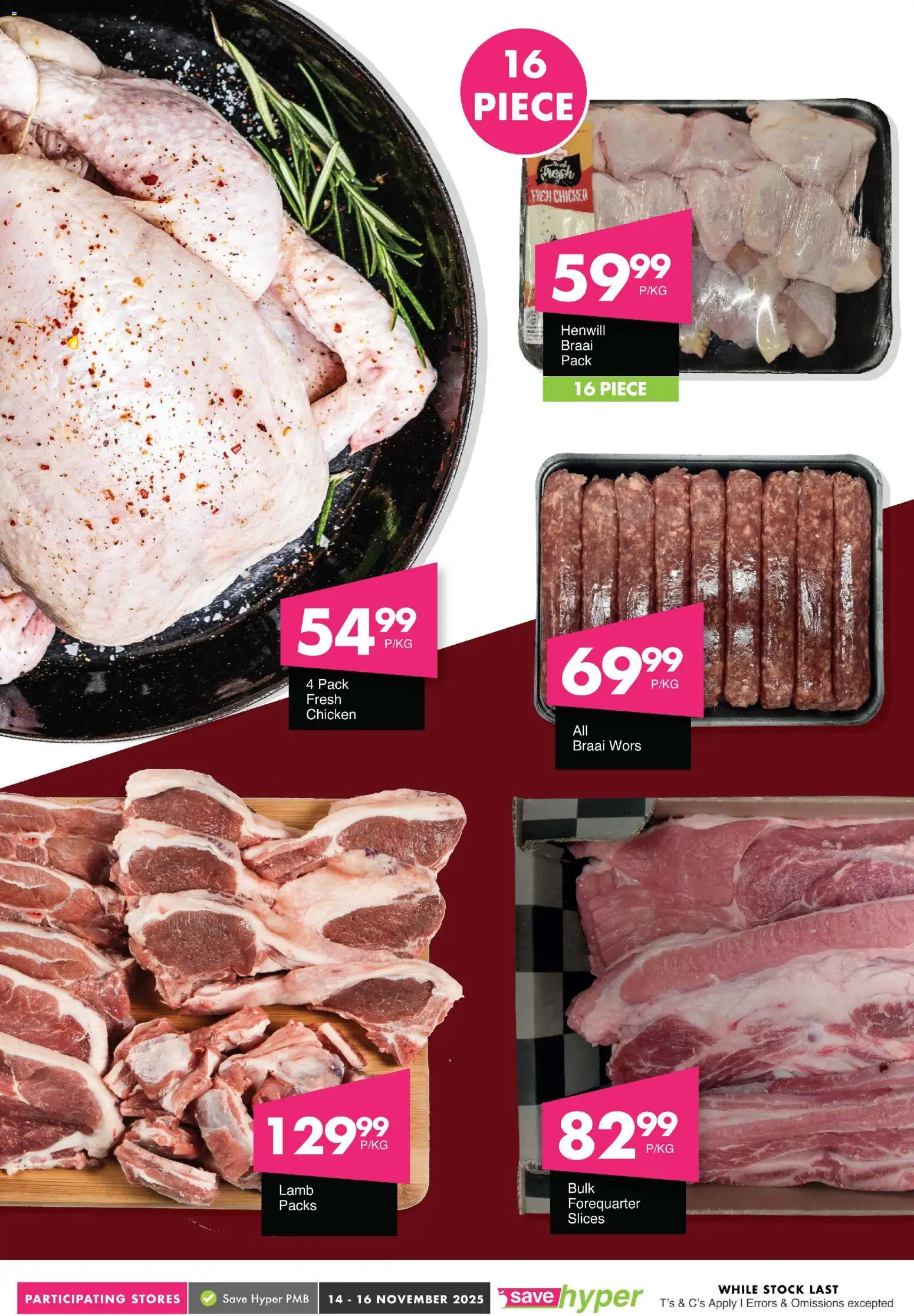 New Save catalogue – valid from 14.11.2025 | Page: 7 | Products: Chicken, Stock