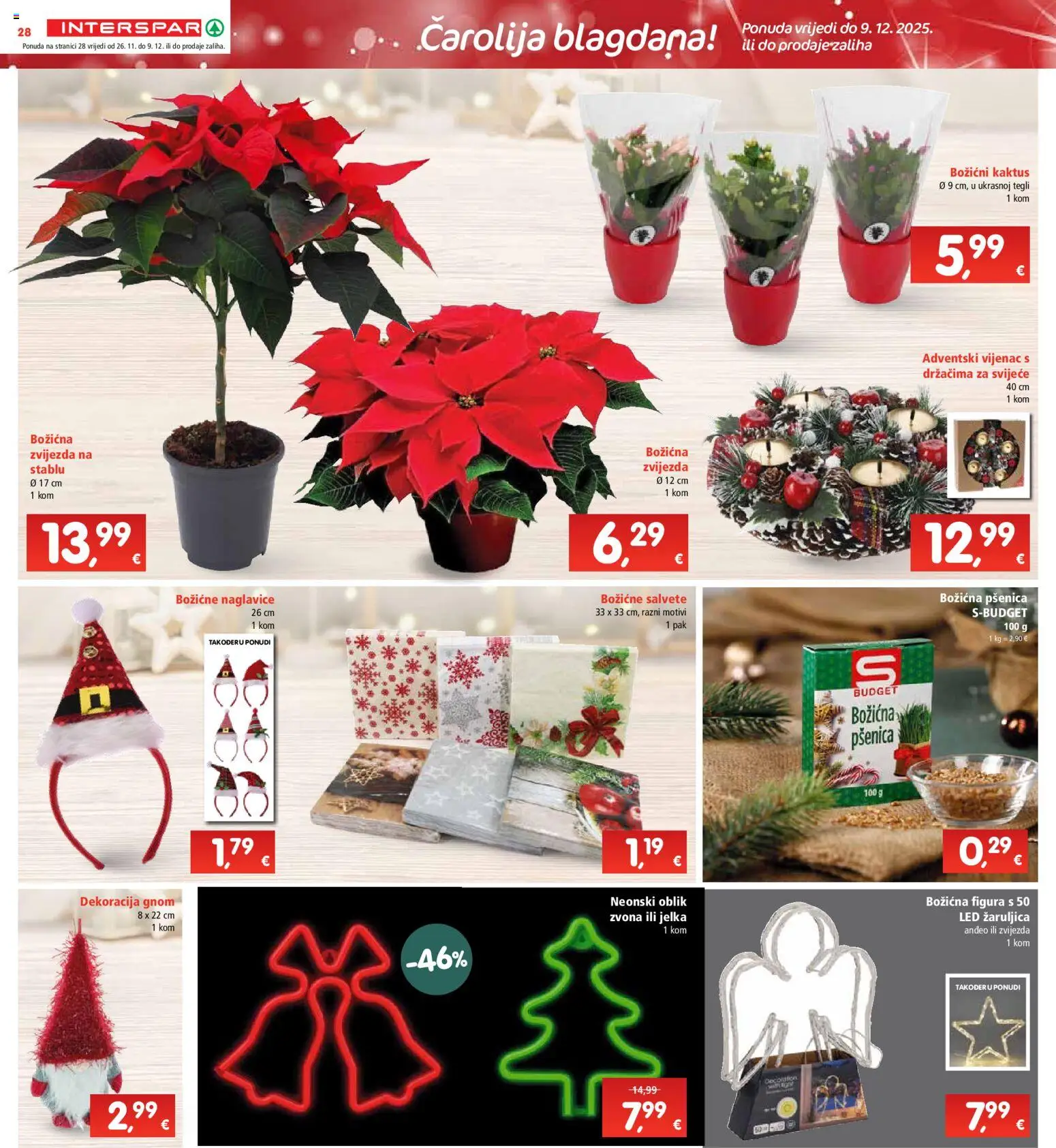Interspar katalog | vrijedi od 26.11.2025 | Stranica: 35 | Proizvodi: Salvete