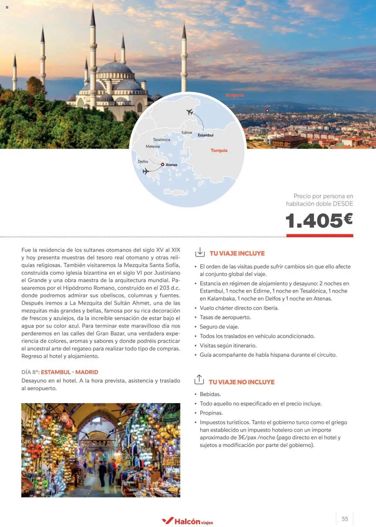 Halcón Viajes Turquía 2024 │ válido desde el 09.05.2024 | Página: 55