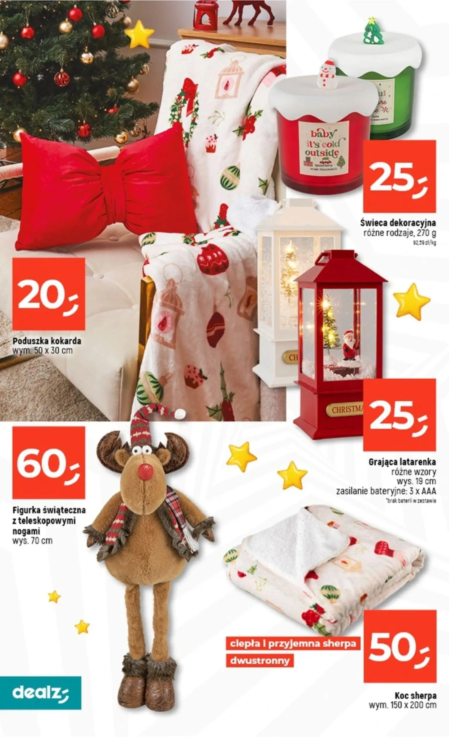 Dealz Gazetka od 06.11.2025 | Strona: 12 | Produkty: Poduszka, Koc