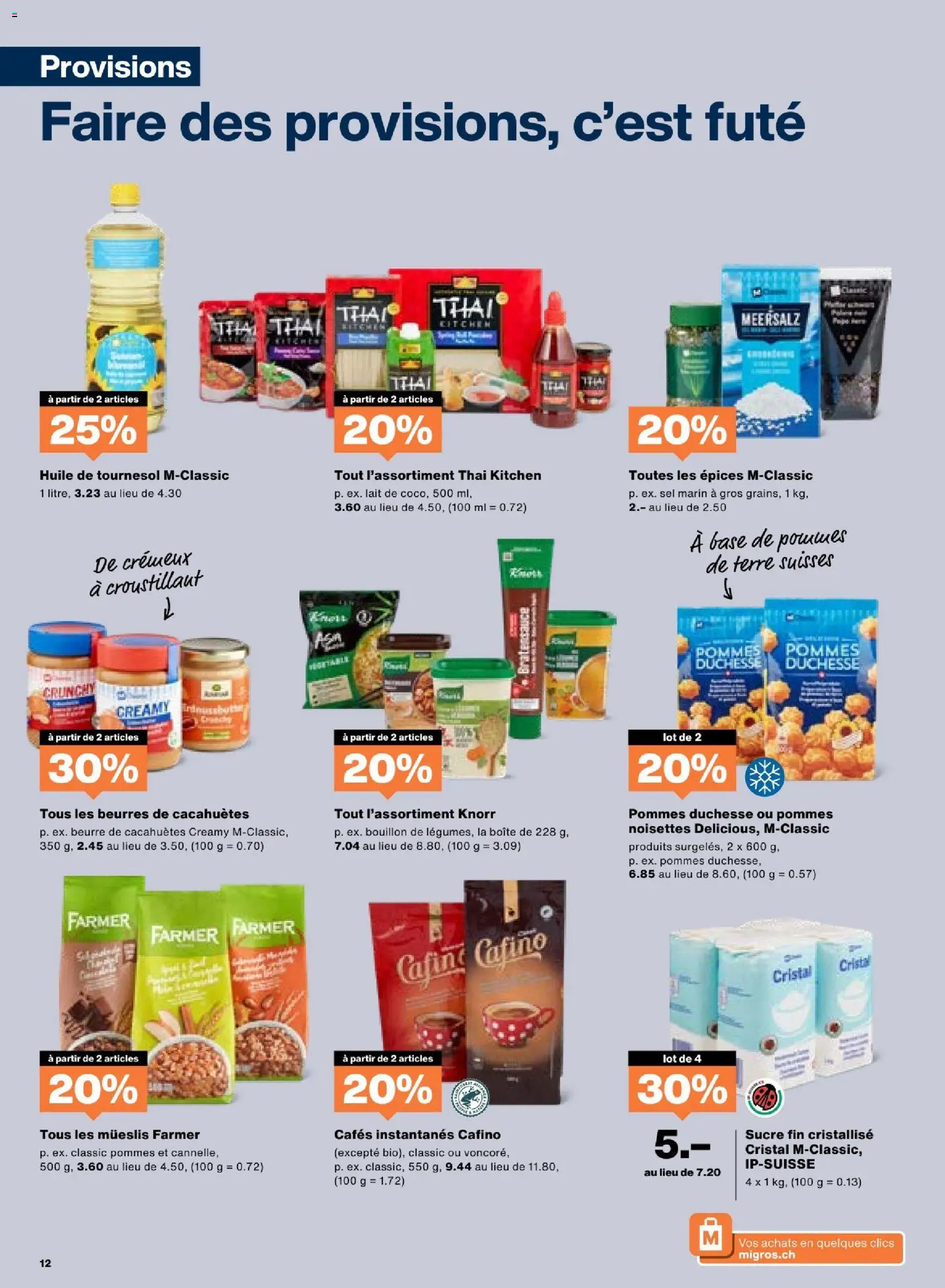 Migros Aktionen FR – gültig ab 18.11.2025 | Seite: 12 | Produkte: Butter