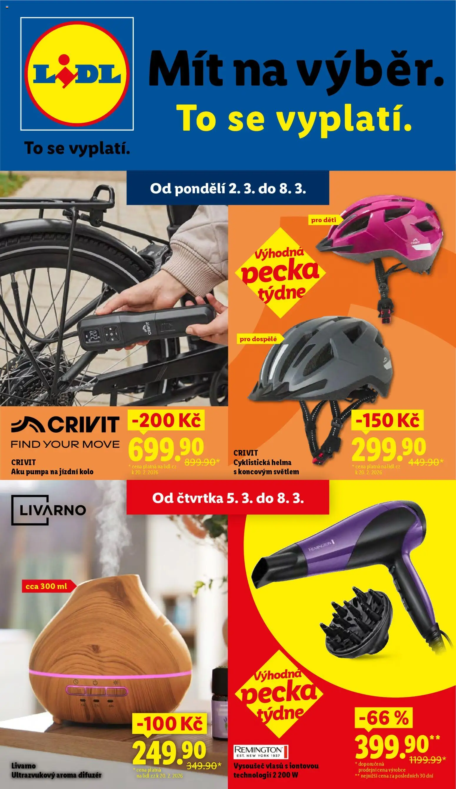 Lidl leták - Spotřební zboží od 02.03.2026 | Strana: 1