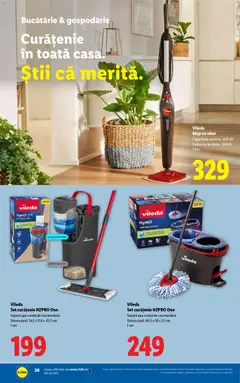 Ofertele Lidl valabile de la 22.12.2025 | Pagină: 36 | Produse: Pomelo, Mop, Bucătărie, Apă