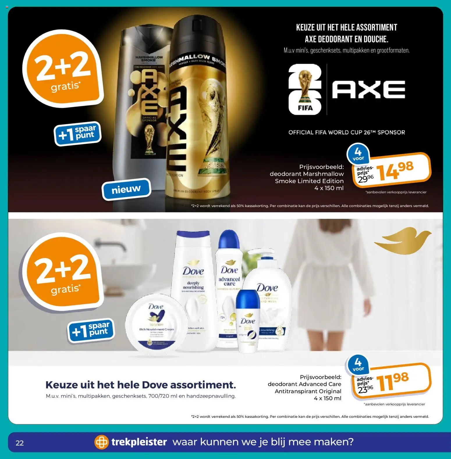 {H1} | Pagina: 22 | Producten: Deodorant, Antitranspirant, Kan