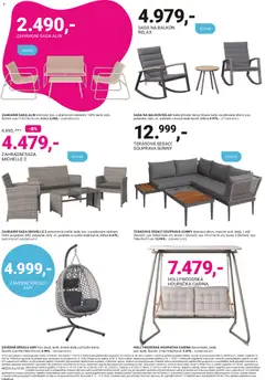 Náhled letáku Möbelix leták - Zahrada od 09.03.2026 | Strana: 2 | Produkty: Polštáře, Houpačka, Křeslo, Lavice