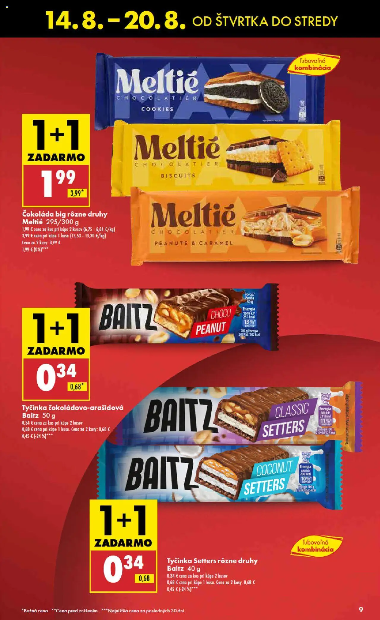 Biedronka leták │ platný od 14.08.2025 | Strana: 9 | Produkty: Čokoláda