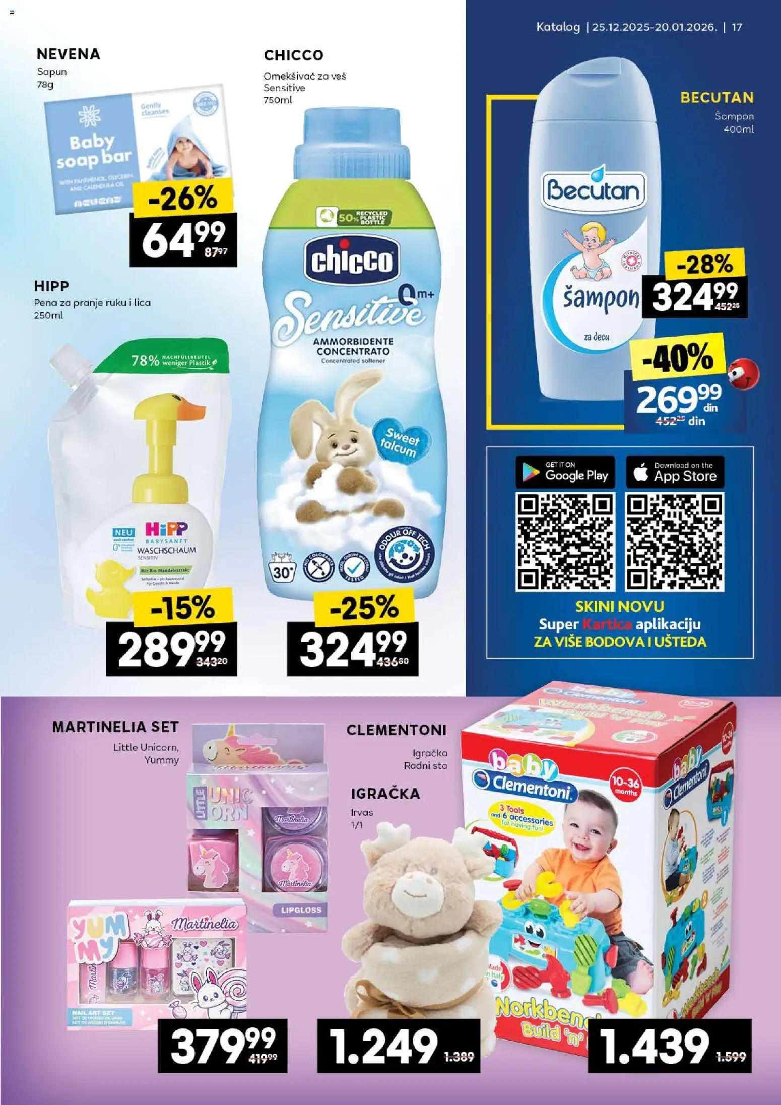 Roda katalog - važi od 25.12.2025 | Strana: 17 | Proizvode: Sto, Radni sto, Sapun, Omekšivač za veš