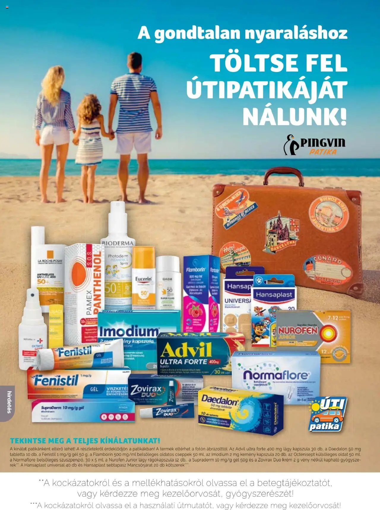 Pingvin Patika akciós ujság - amely érvényes a következő dátumtól: 01.08.2025 | Oldal: 4 | Termékek: Sebtapasz