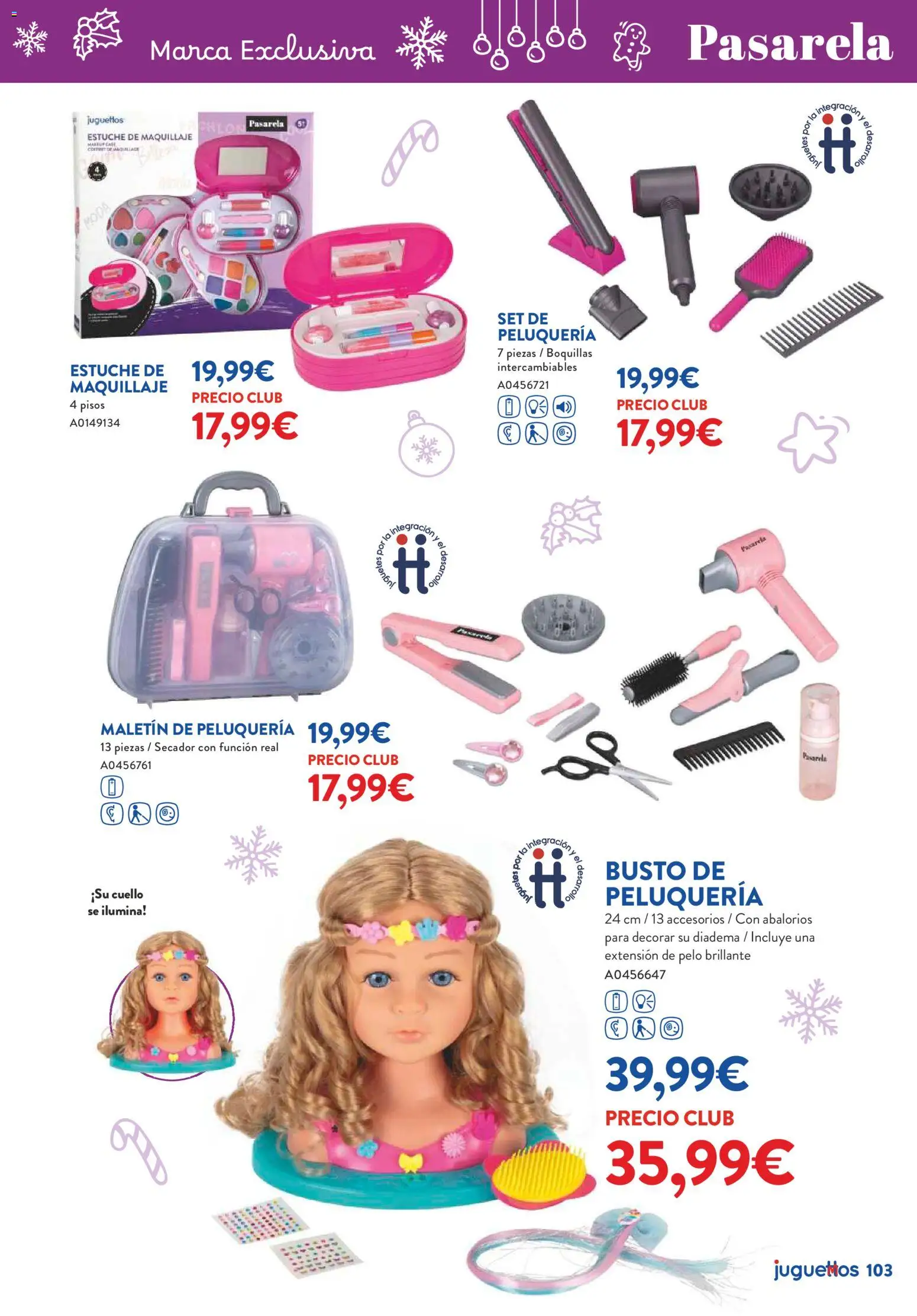Juguettos catálogo Navidad │ válido desde el 27.10.2025 | Página: 103 | Productos: Maquillaje