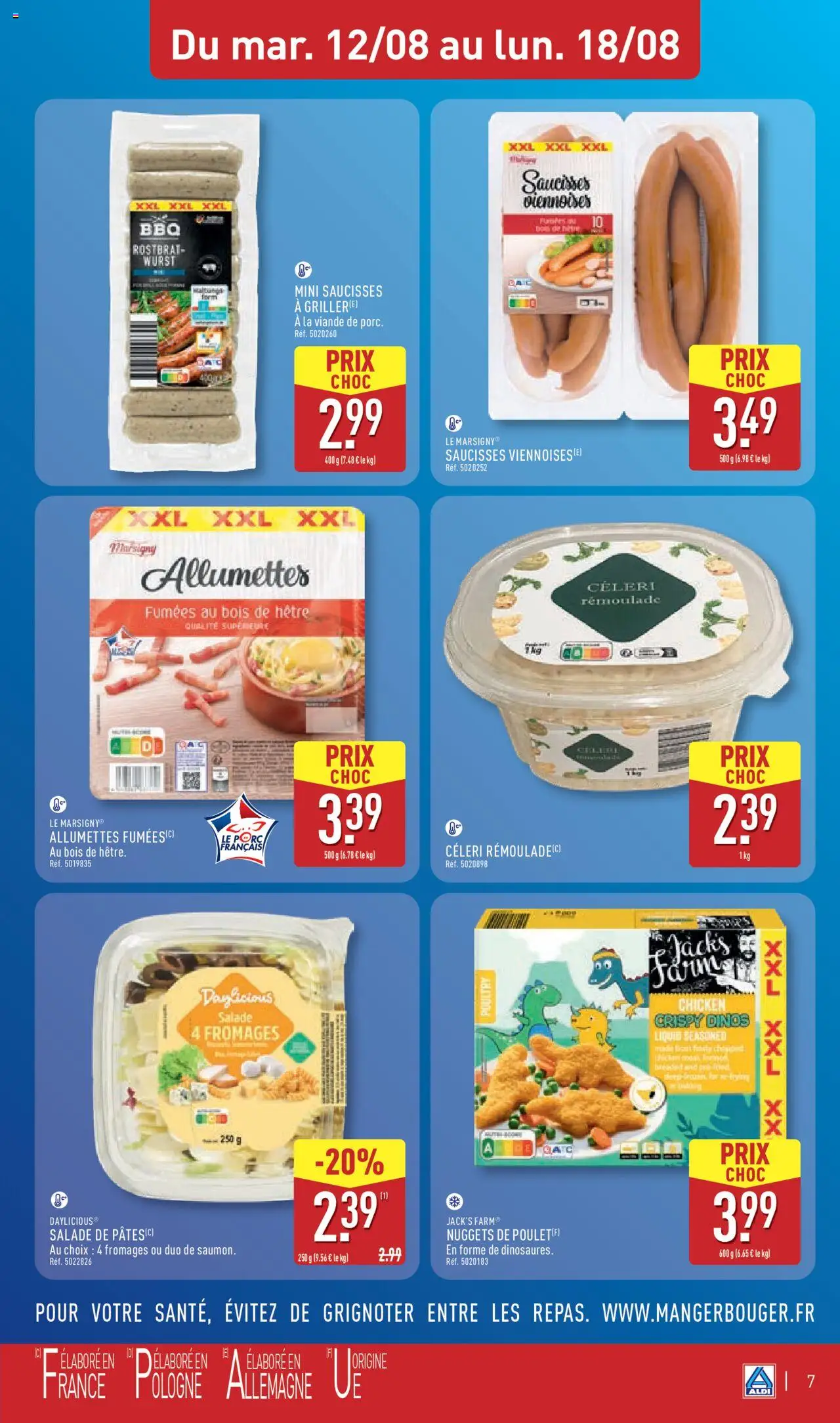  | Page: 9 | Produits: Salade, Viande
