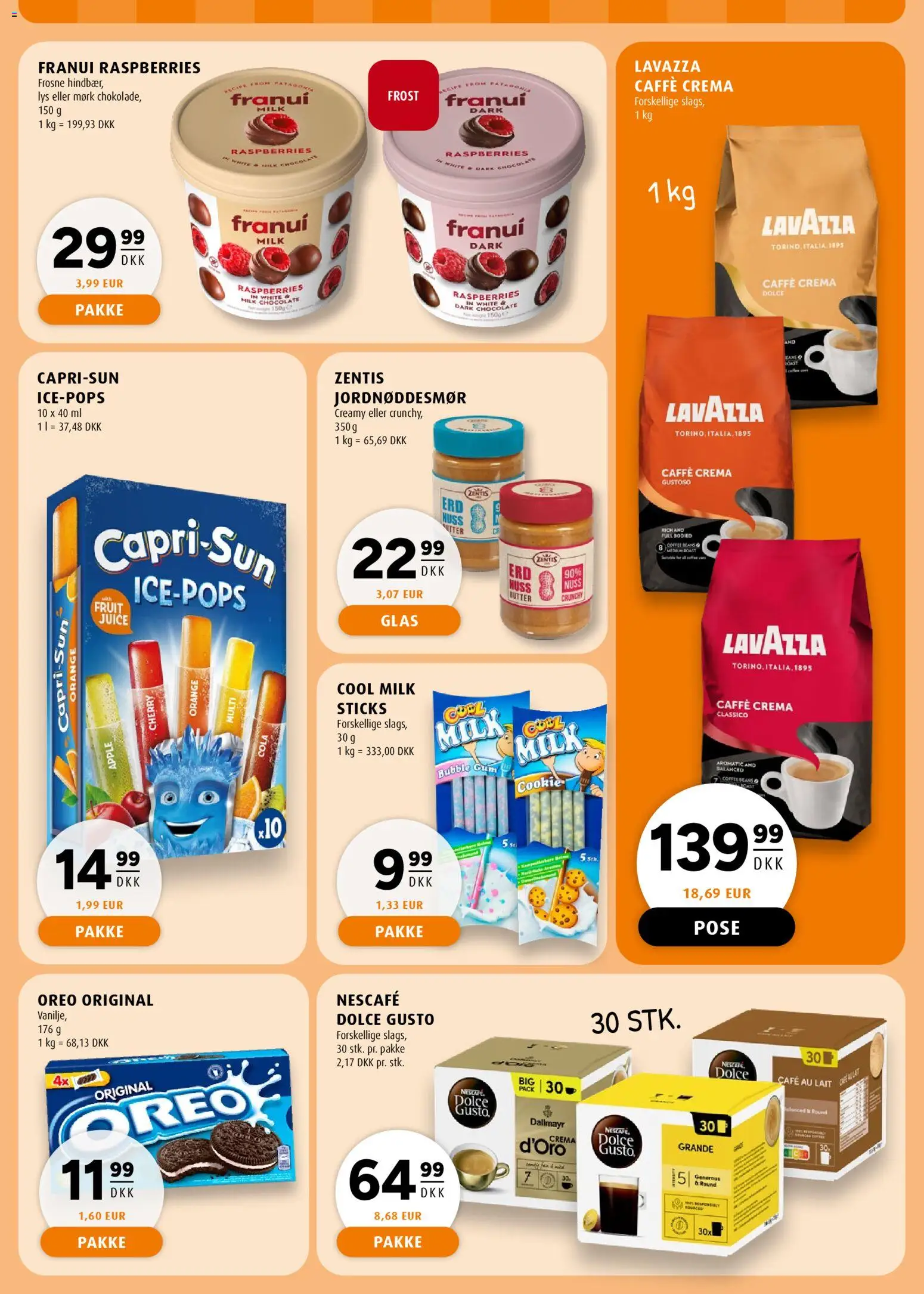 Scandinavian Park tilbudsavis – gyldig fra 23.04.2026 | Side: 5 | Produkter: Juice, Cola, Cherry, Oreo