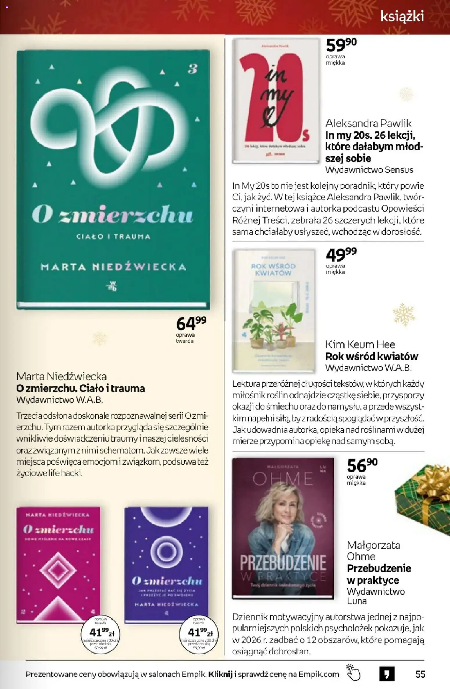 Empik promocje - Tom kultury Książki od 12.11.2025 | Strona: 55 | Produkty: Książki