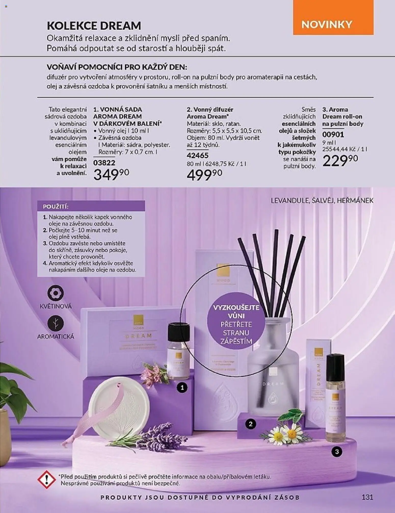 Avon Katalog 05/2026 od 01.05.2026 | Strana: 131 | Produkty: Oleje, Difuzér, Olej, Body