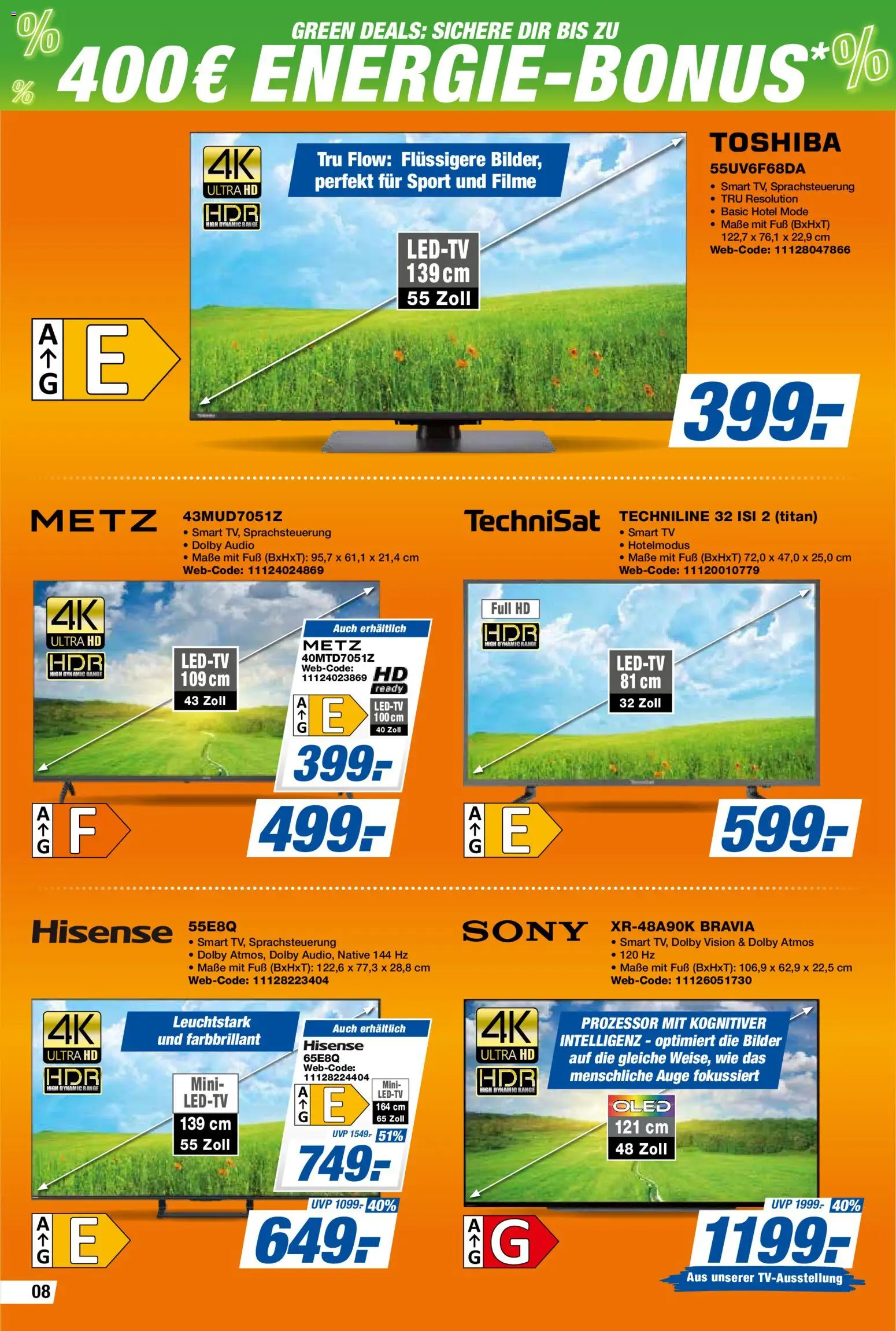 Expert Prospekt 	 – gültig ab 27.02.2026 | Seite: 8 | Produkte: Sony, Smart TV, Bilder, TV