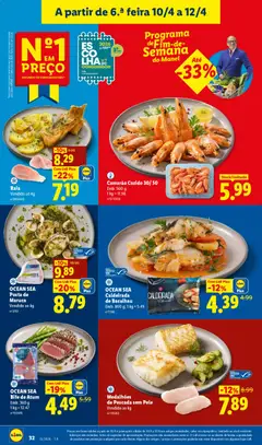 Pré-visualização OCEAN SEA Bife de Atum, Emb. 360 g válido de 06.04.2026 | Página: 32