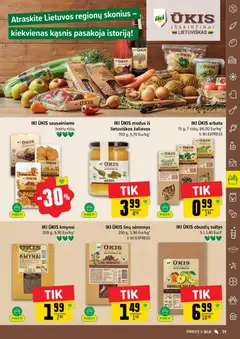 IKI leidinys galioja nuo 12.01.2026 | Puslapis: 31 | Prekių: Sausainiai, Bulvės, Sultys, Arbata