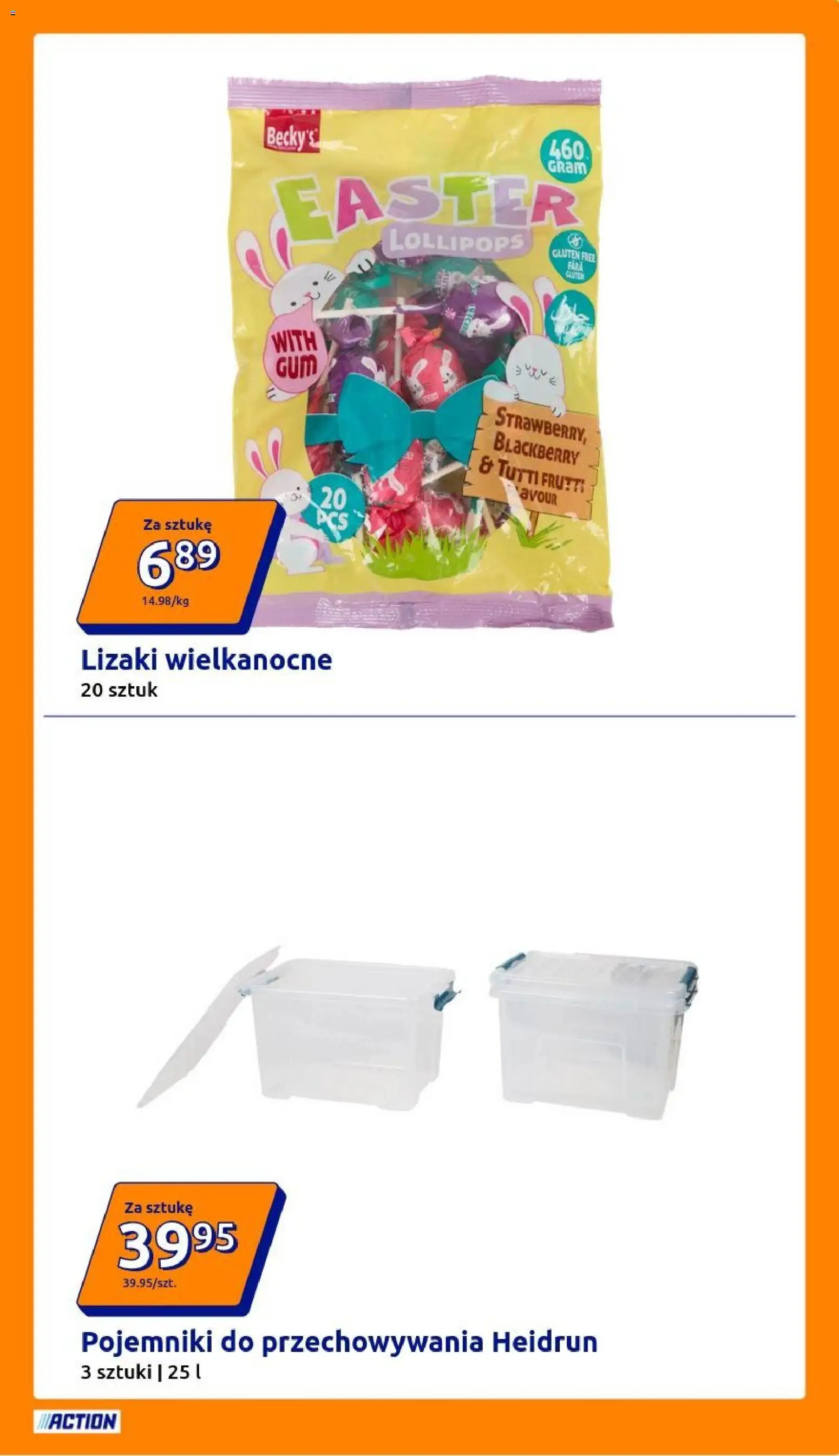 Action gazetka od 11.03.2026 | Strona: 29 | Produkty: Lizaki