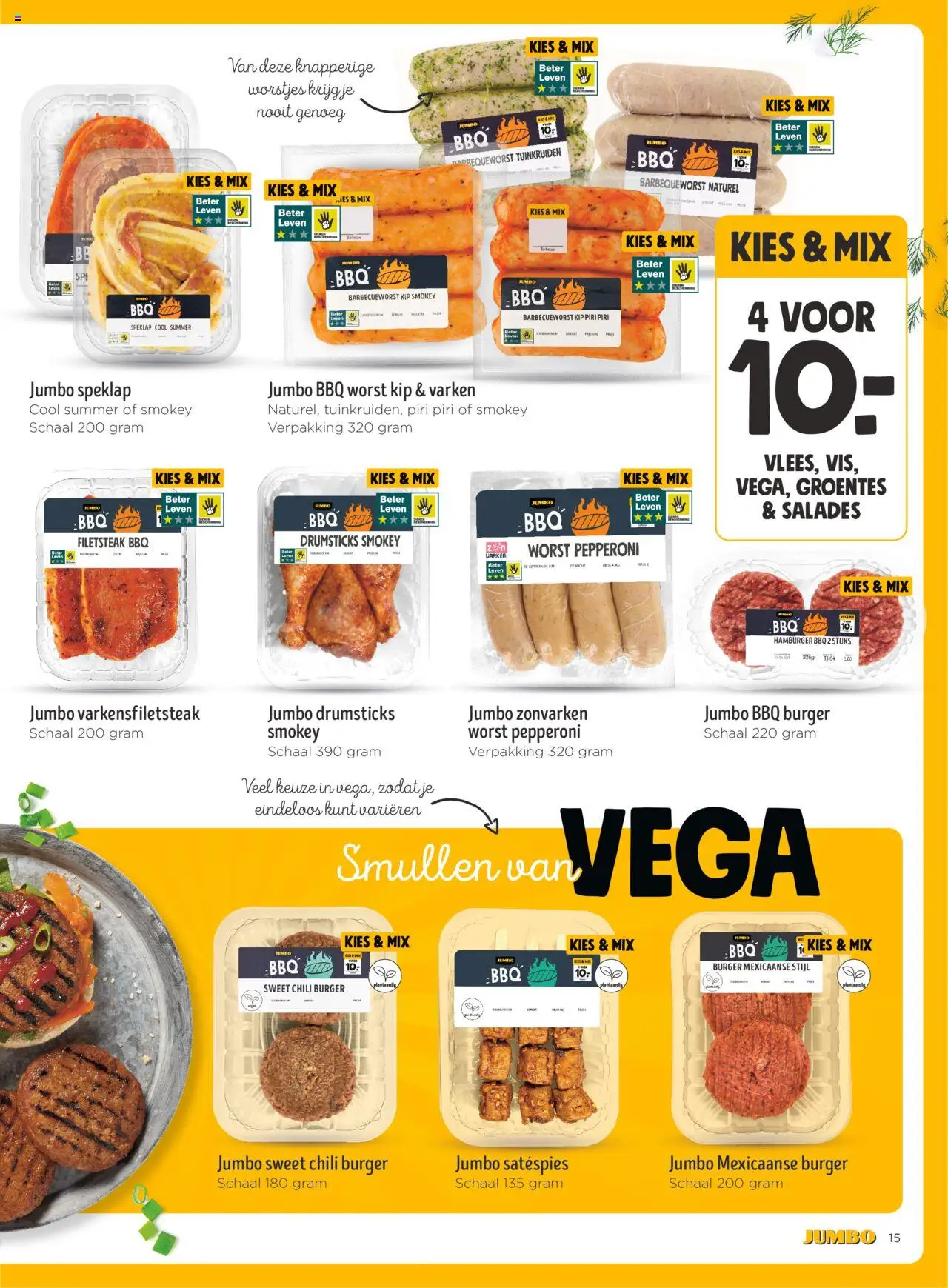  | Pagina: 15 | Producten: Schaal, Hamburger, Worst, Szeletelt bacon