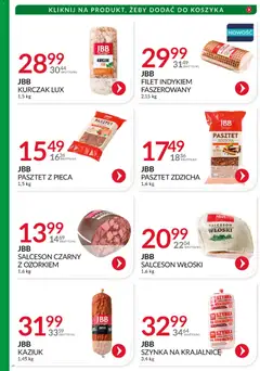 Pogląd oferty "Eurocash Gazetka - Katalog Wędlin" - ważna od 01.12.2025 | Strona: 24 | Produkty: Kurczak, Szynka