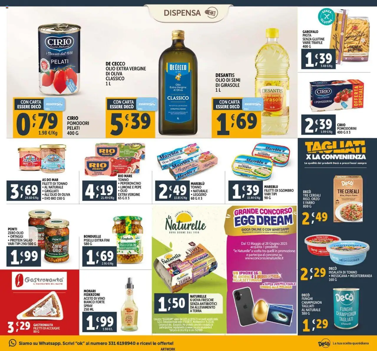 Volantino Decò del 27.05.2025 | Pagina: 15 | Prodotti: Iphone, Limone, Pasta, Funghi
