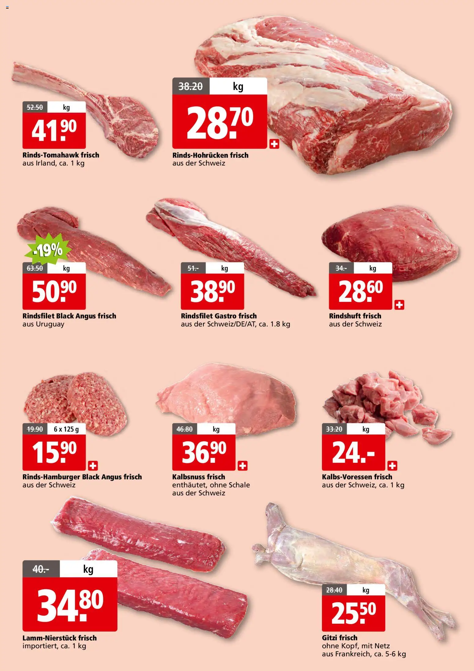Aligro actionen 2000 Schlieren, Gossau SG, Frauenfeld, Rapperswil-Jona, Sargans, Bern, Brüttisellen, Pratteln, Emmen, Spreitenbach – gültig ab 23.03.2026 | Seite: 3