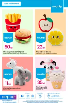 Ofertele Pepco valabile de la 12.02.2026 | Pagină: 17 | Produse: Burger, Înghețată, Cartofi, Lămâie