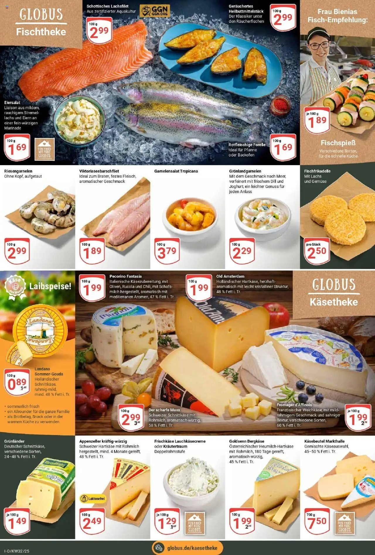 Globus prospekt Idar-Oberstein	 - gültig ab dem 03.08.2025 | Seite: 9 | Produkte: Lachs, Grunlander, Backofen, Dill