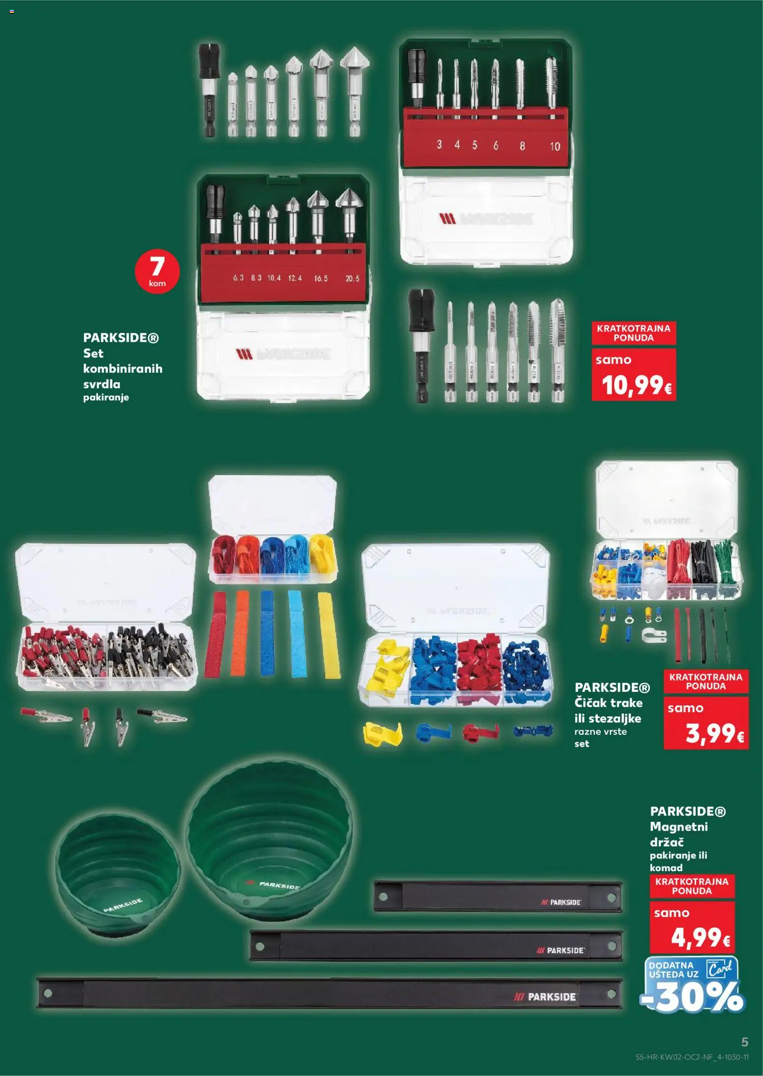 Kaufland katalog | vrijedi od 07.01.2026 | Stranica: 5 | Proizvodi: Parkside