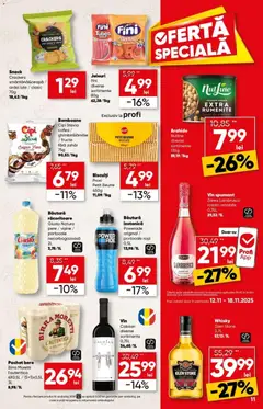 Ofertele Profi valabile de la 12.11.2025 | Pagină: 11 | Produse: Portocale, Bomboane, Biscuiți, Zahăr