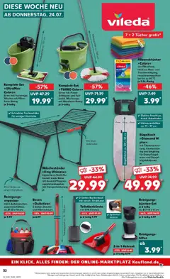 Kaufland prospekt Bottrop	 - gültig ab dem 23.07.2025 | Seite: 32 | Produkte: Waschestander