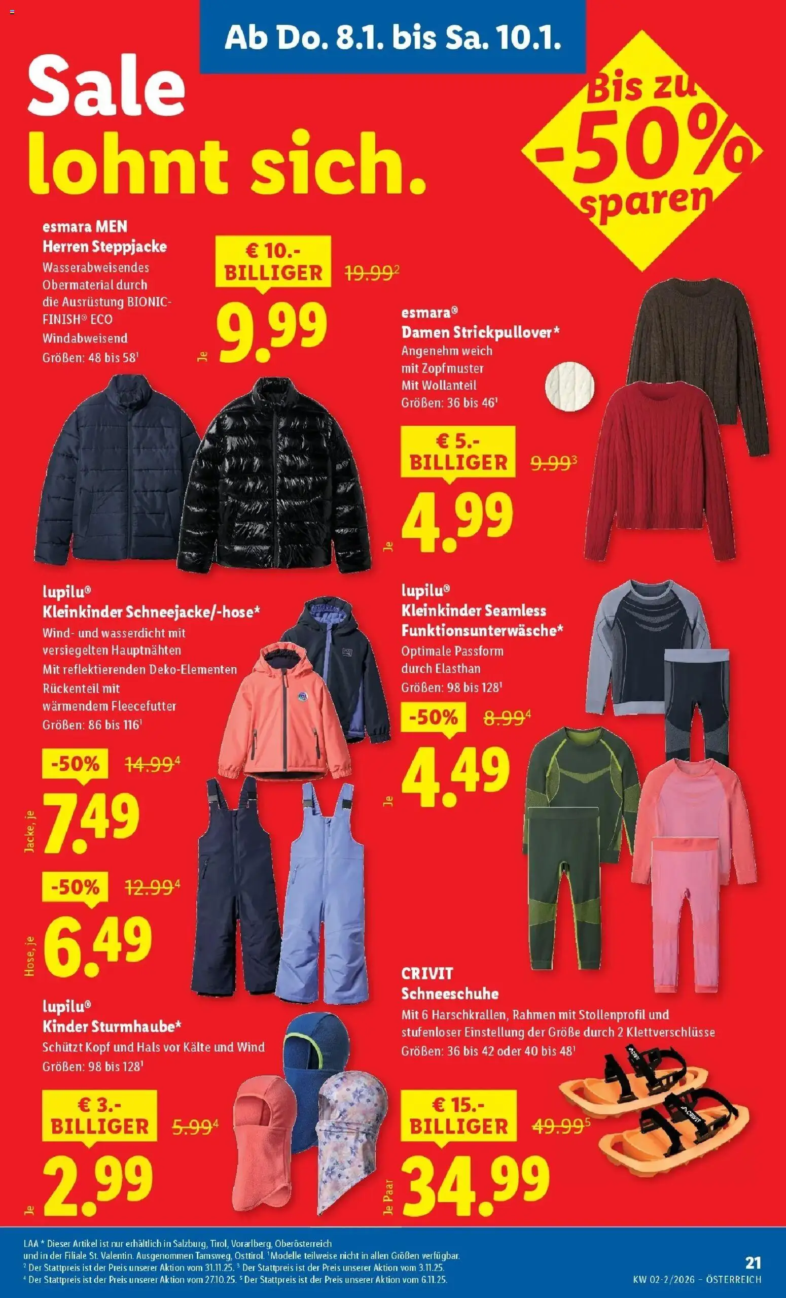 Lidl Flugblatt - Jenbach, Eferding, Dornbirn gültig ab 08.01.2026 | Seite: 23