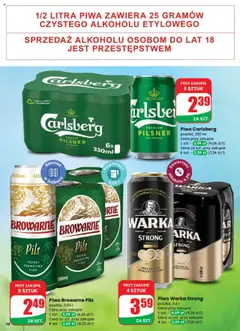 Dino Gazetka od 09.07.2025 | Strona: 48 | Produkty: Warka, Piwo Warka, Piwo Carlsberg, Piwo browarne
