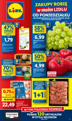 Pogląd oferty "Lidl Gazetka" - ważna od 18.08.2025
