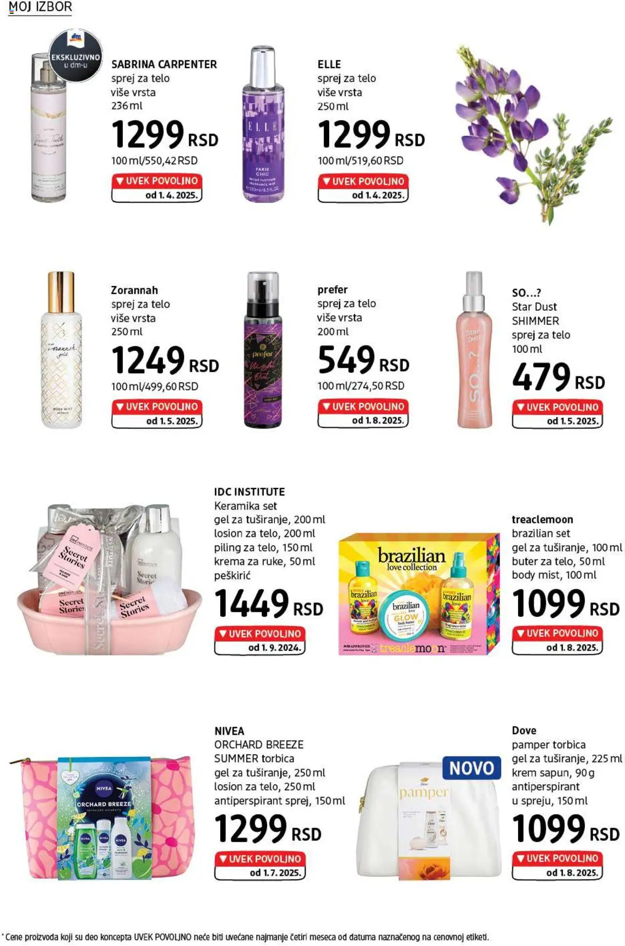 DM Drogerie katalog - važi od 01.08.2025 | Strana: 24 | Proizvode: So, Nivea, Krema, Dove