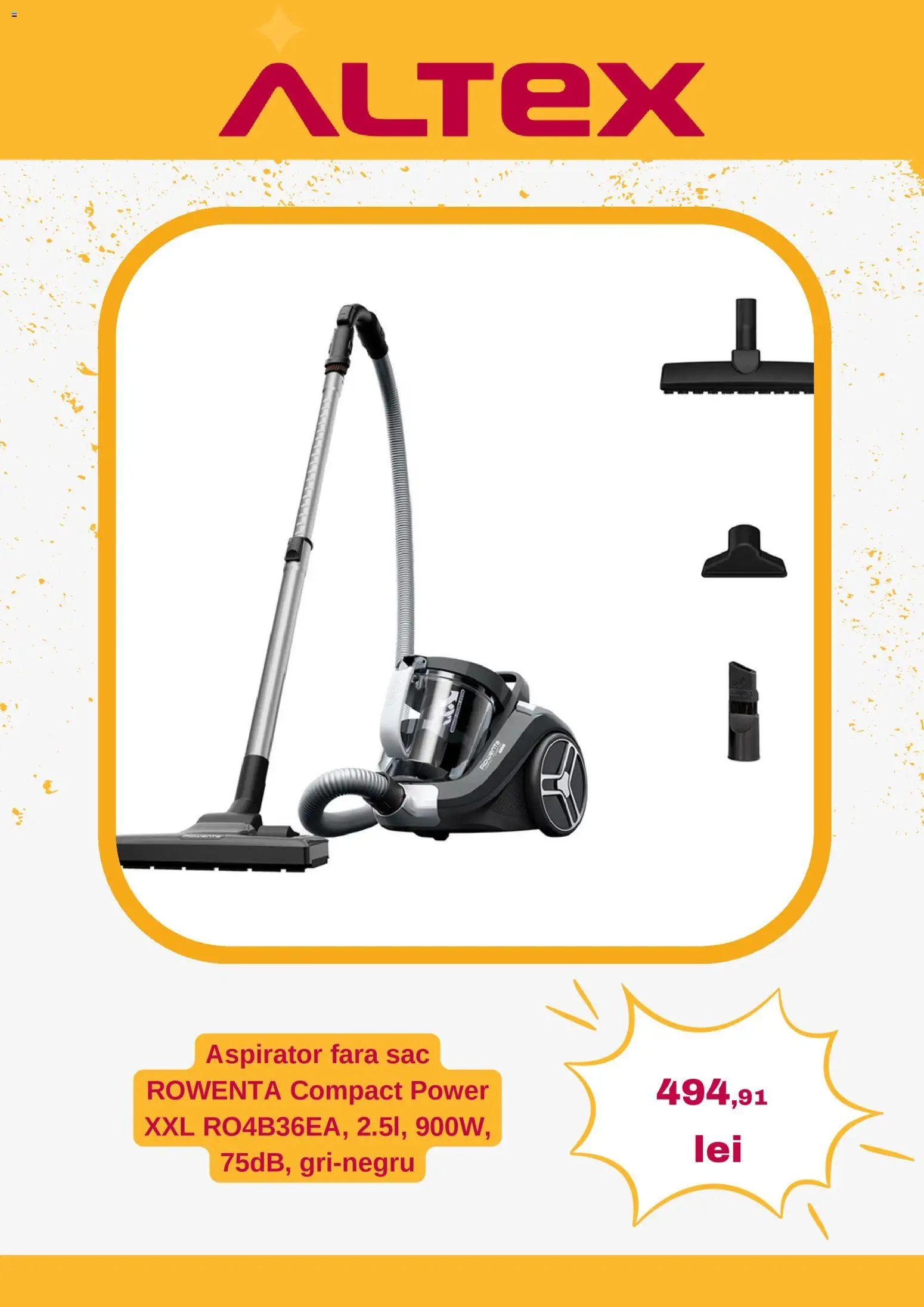 Noul catalog Altex – valabil de la 25.12.2025 | Pagină: 7 | Produse: Aspirator