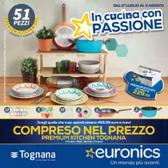 Anteprima del volantino Euronics Cucina catalogo valido a partire dal 17.07.2025