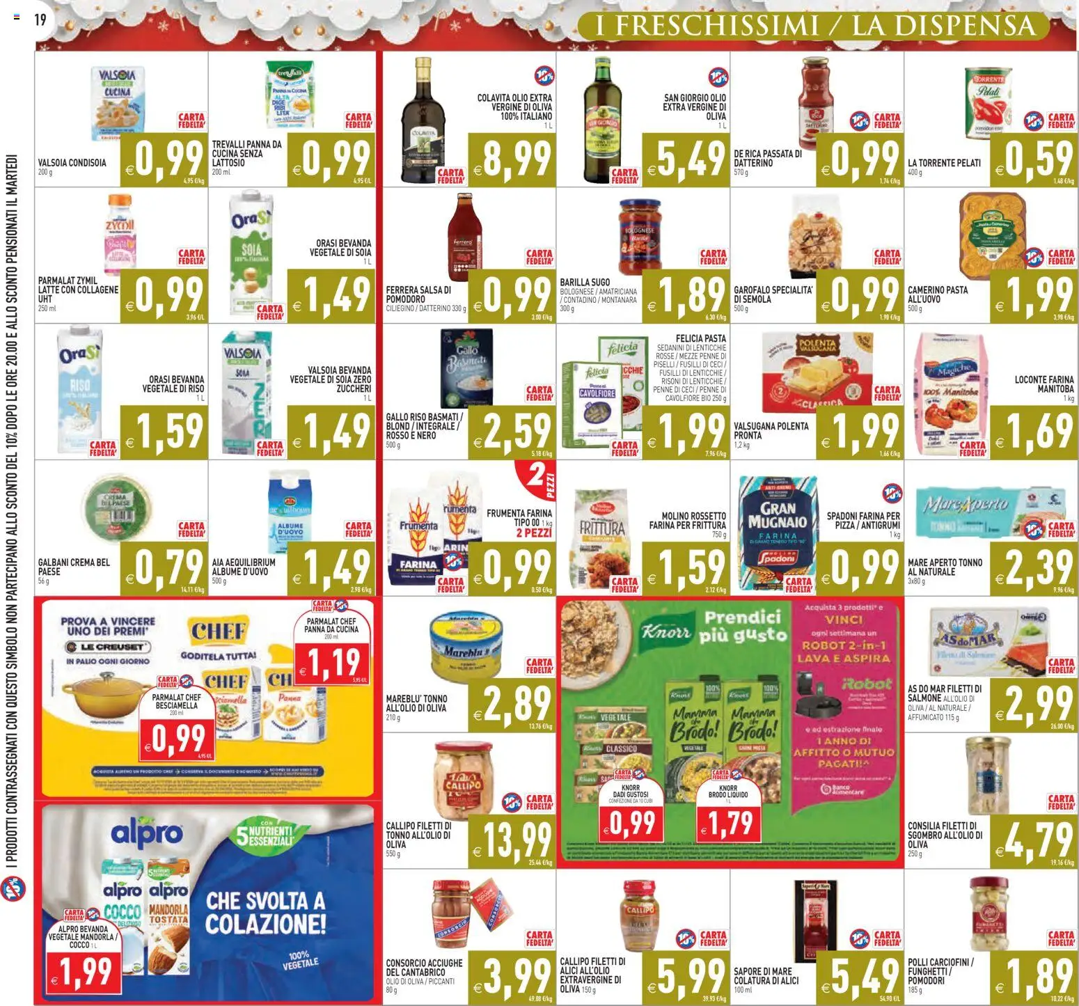 Volantino PIM Supermercati del 06.12.2025 | Pagina: 19 | Prodotti: Rossetto, Ceci, Cocco, Robot