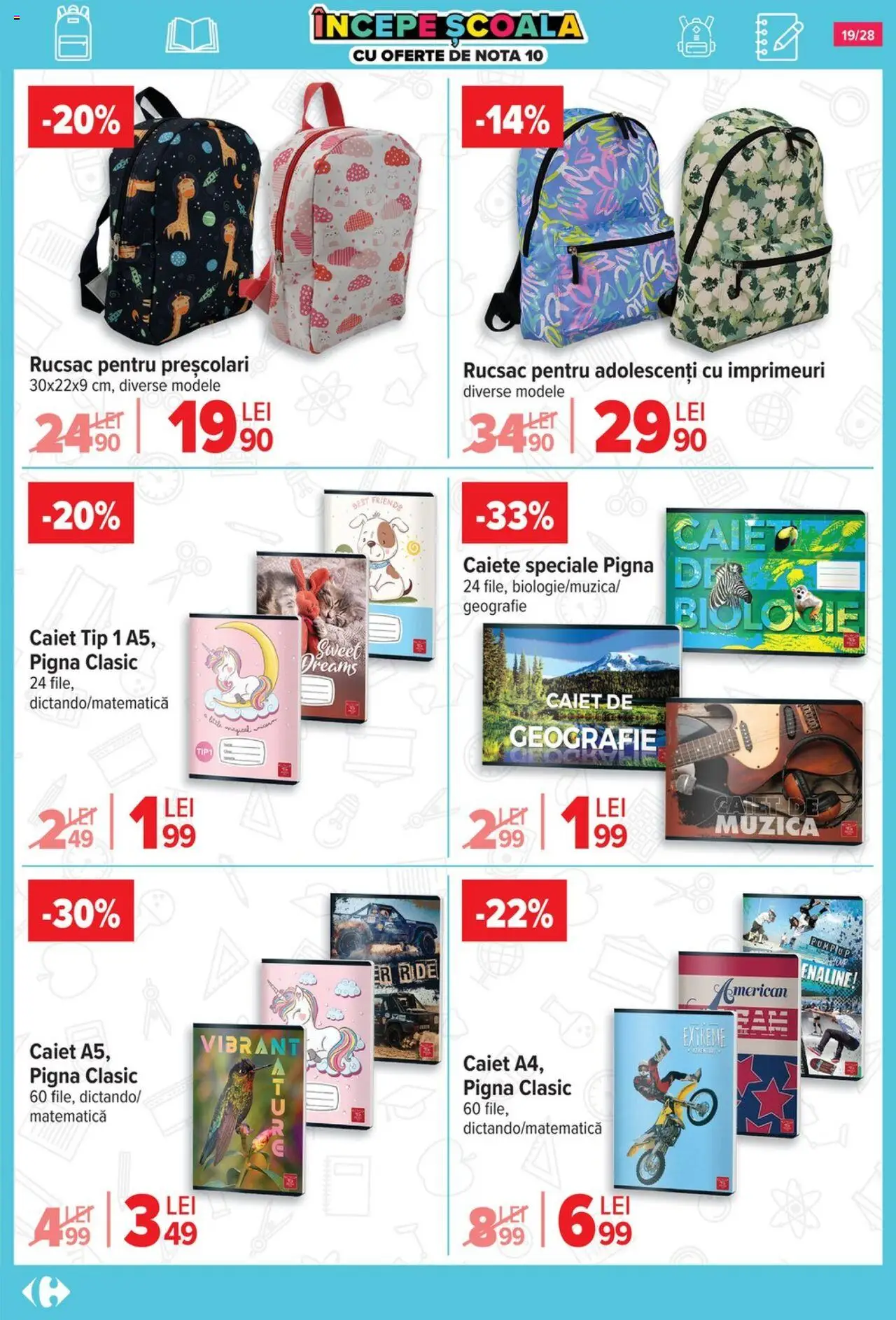Carrefour catalog - Market – valabil de la 13.08.2025 | Pagină: 20 | Produse: Rucsac