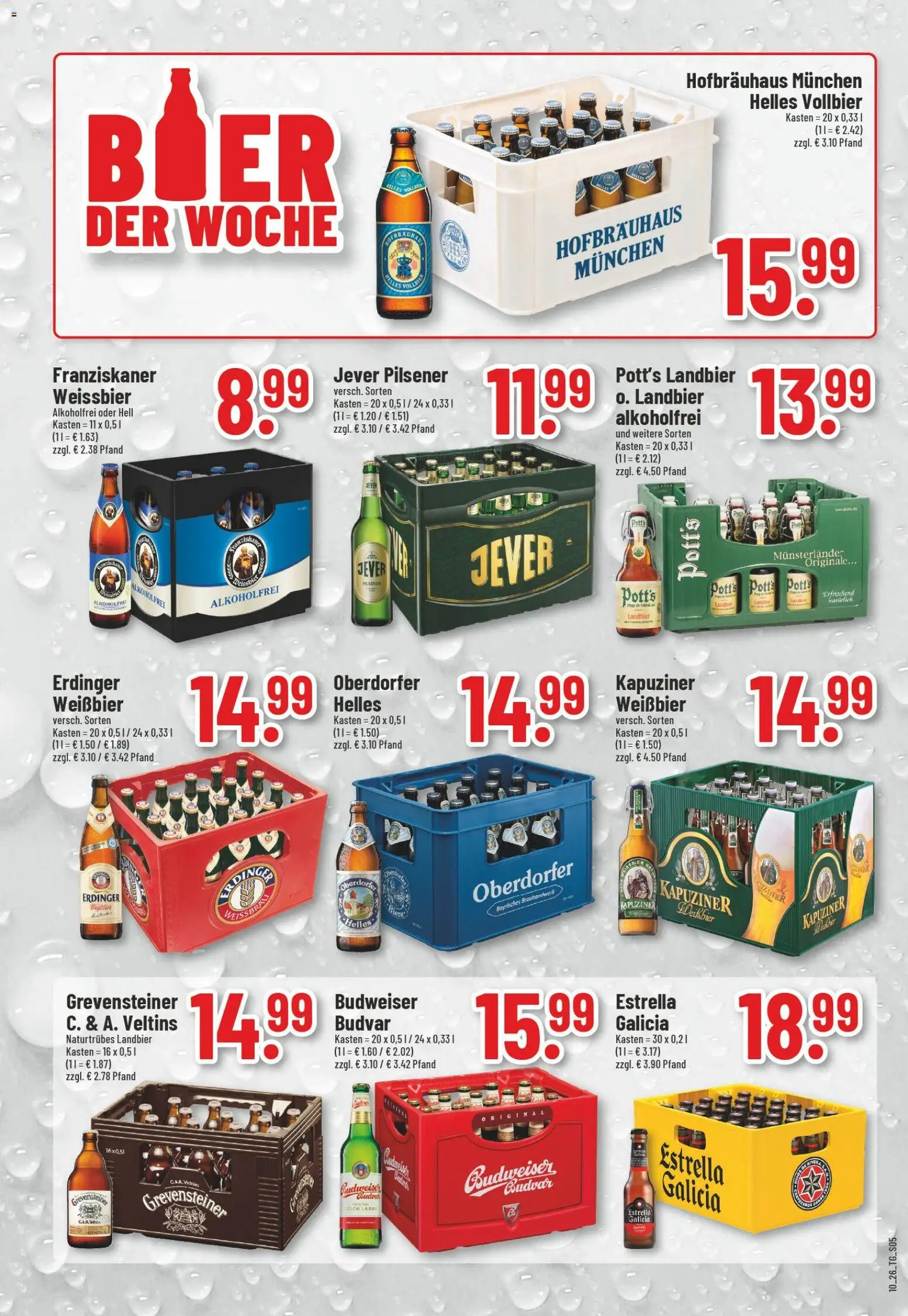 Trinkgut Prospekt 	 – gültig ab 02.03.2026 | Seite: 5 | Produkte: Franziskaner, Weißbier, Jever, Budweiser