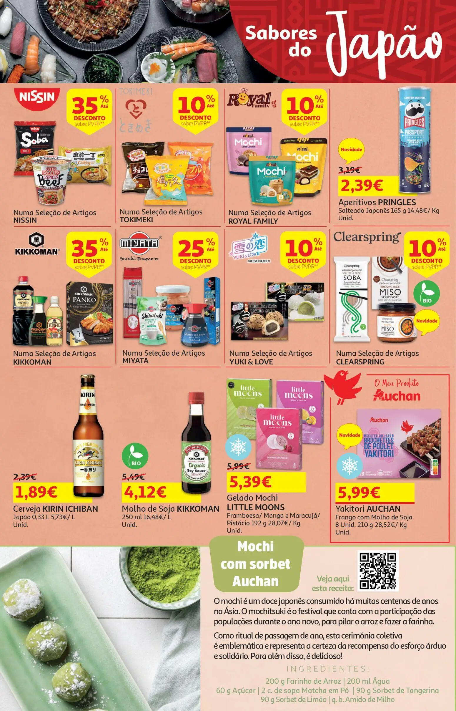 Auchan folheto │ válido de 17.02.2026 | Página: 8 | Produtos: Soja, Gelado, Matcha, Arroz