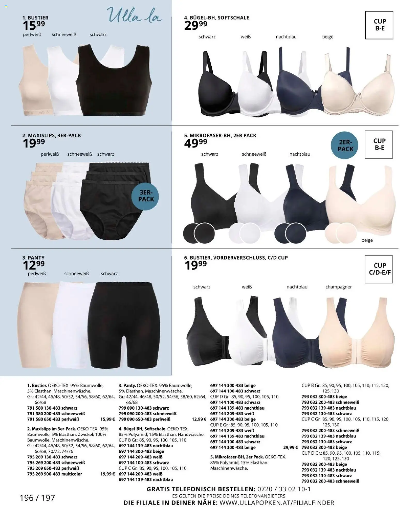 Ulla Popken akciós ujság - amely érvényes a következő dátumtól: 01.03.2026 | Oldal: 196