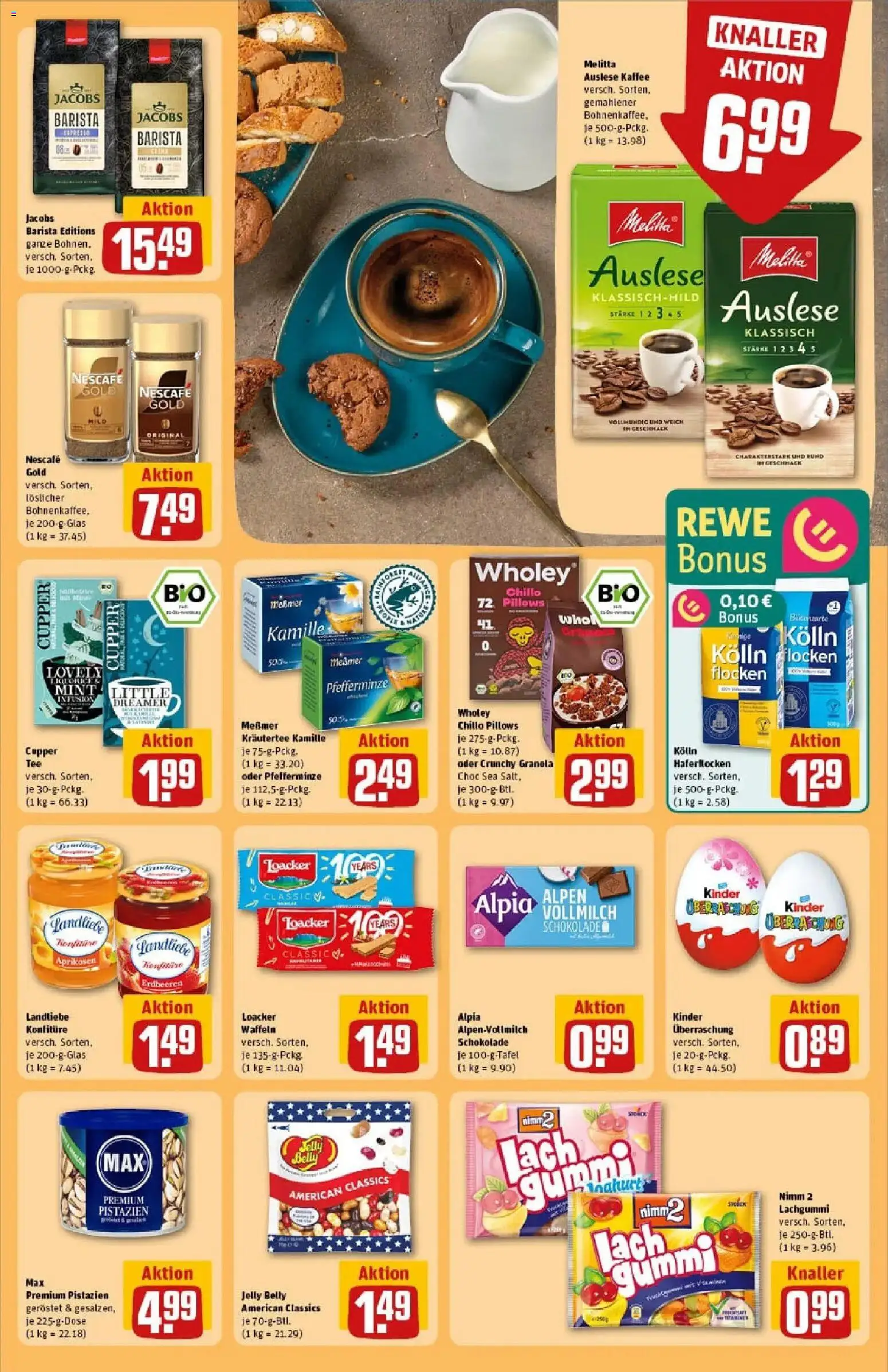 Rewe prospekt Elsterwerda	 – gültig ab 18.01.2026 | Seite: 27 | Produkte: Melitta, Nescafe, Messmer, Tee