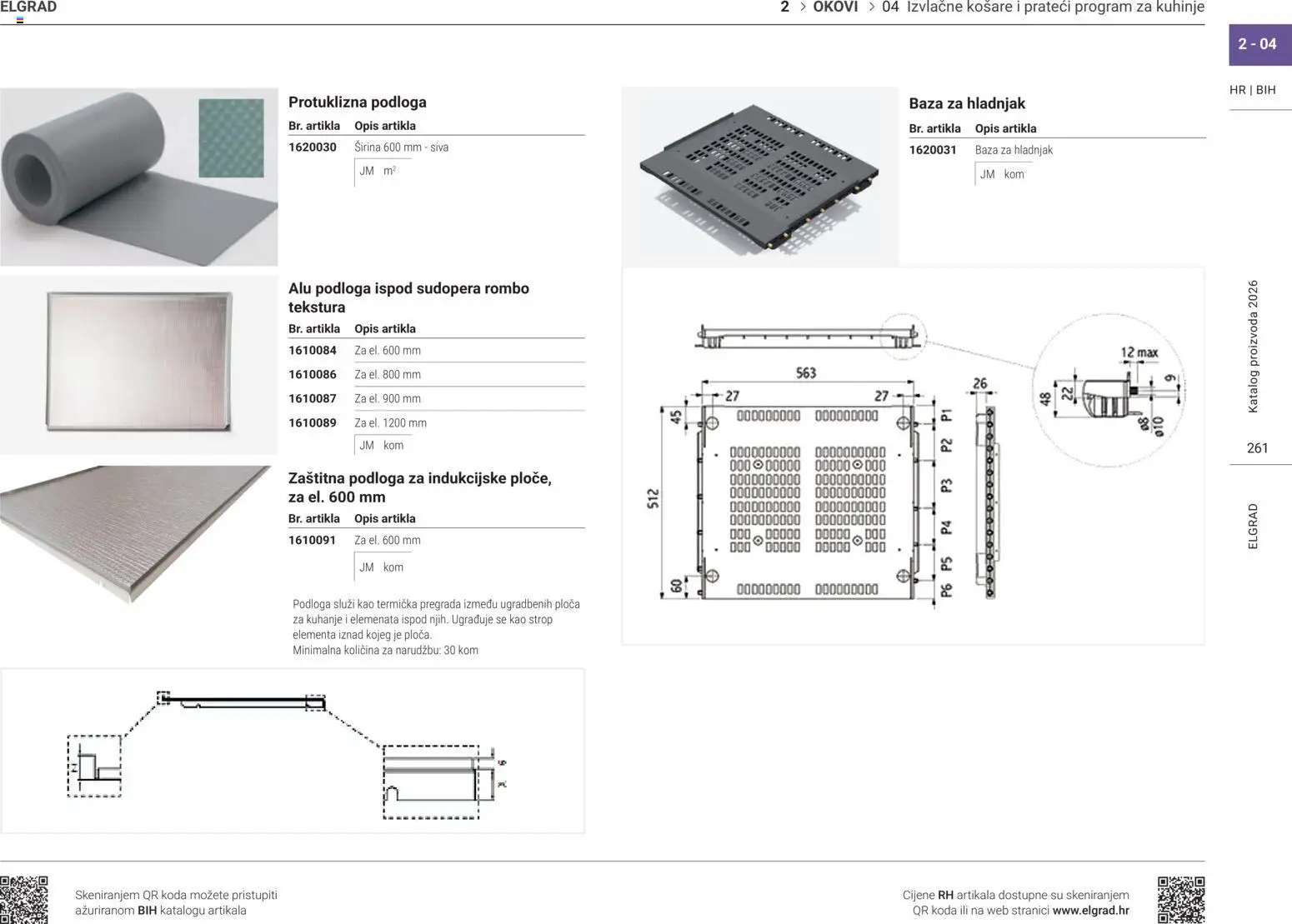 Elgrad katalog | vrijedi od 02.04.2026 | Stranica: 20 | Proizvodi: Košare, Hladnjak